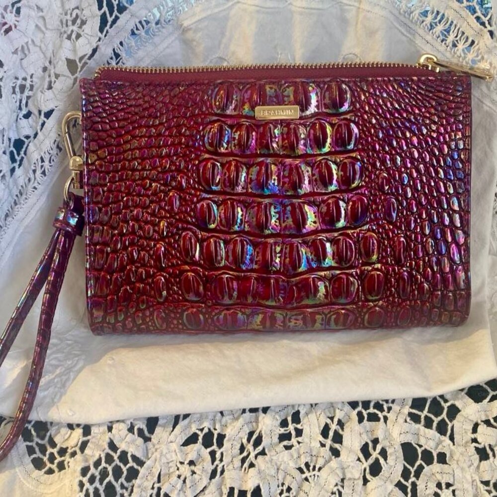 SOLD Brahmin Daisy- Sangria – EUC